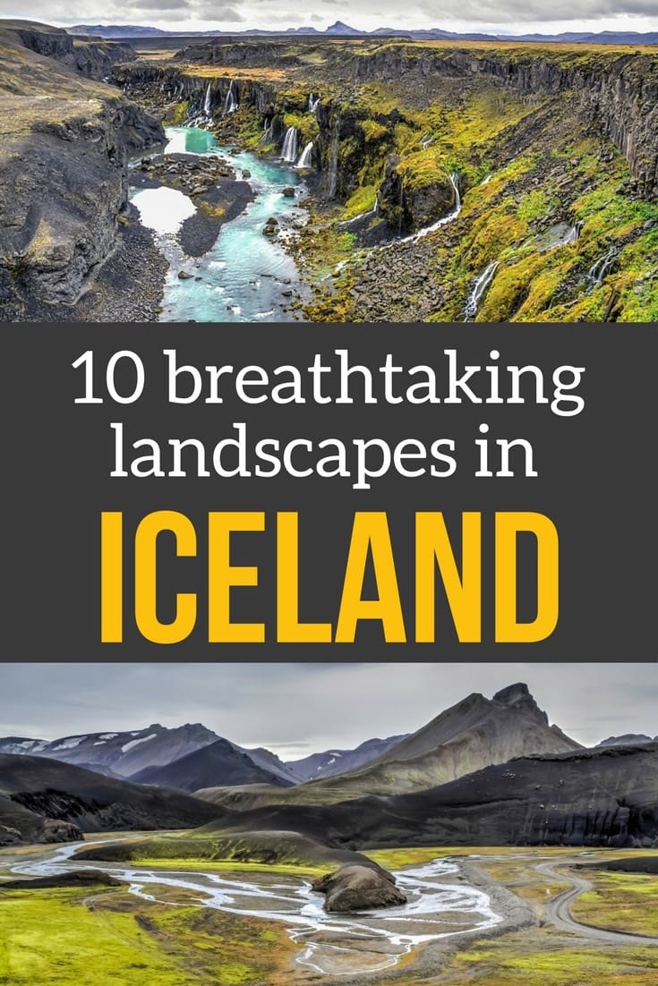 Iceland landscapes Pin
