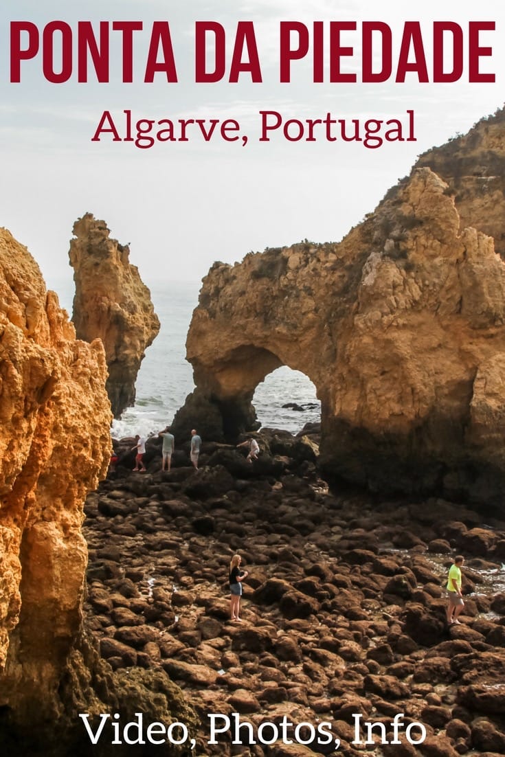 Pin Ponta da Piedade Portugal Algarve - Portugal travel