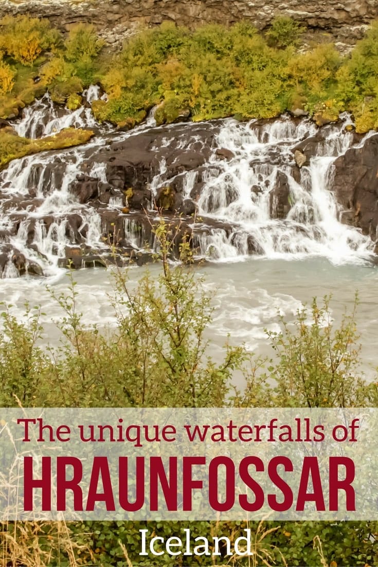 The Hraunfossar waterfalls Iceland Travel - Iceland scenery - Iceland things to do