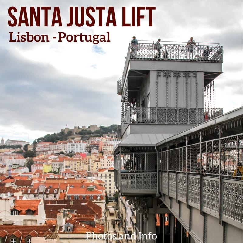 2 Santa justa lift Lisbon elevator Portugal Lisbon things to do