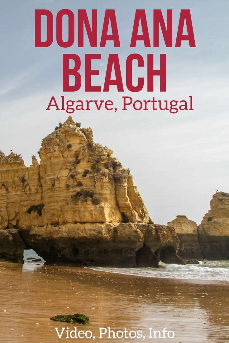 Pin Praia Dona Ana Algarve Beach - Portugal Beach - Portugal Travel