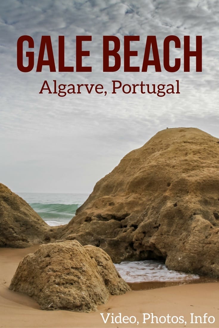 Praia da Gale beach Algarve Portugal Travel Guide - Algarve beach Pinterest