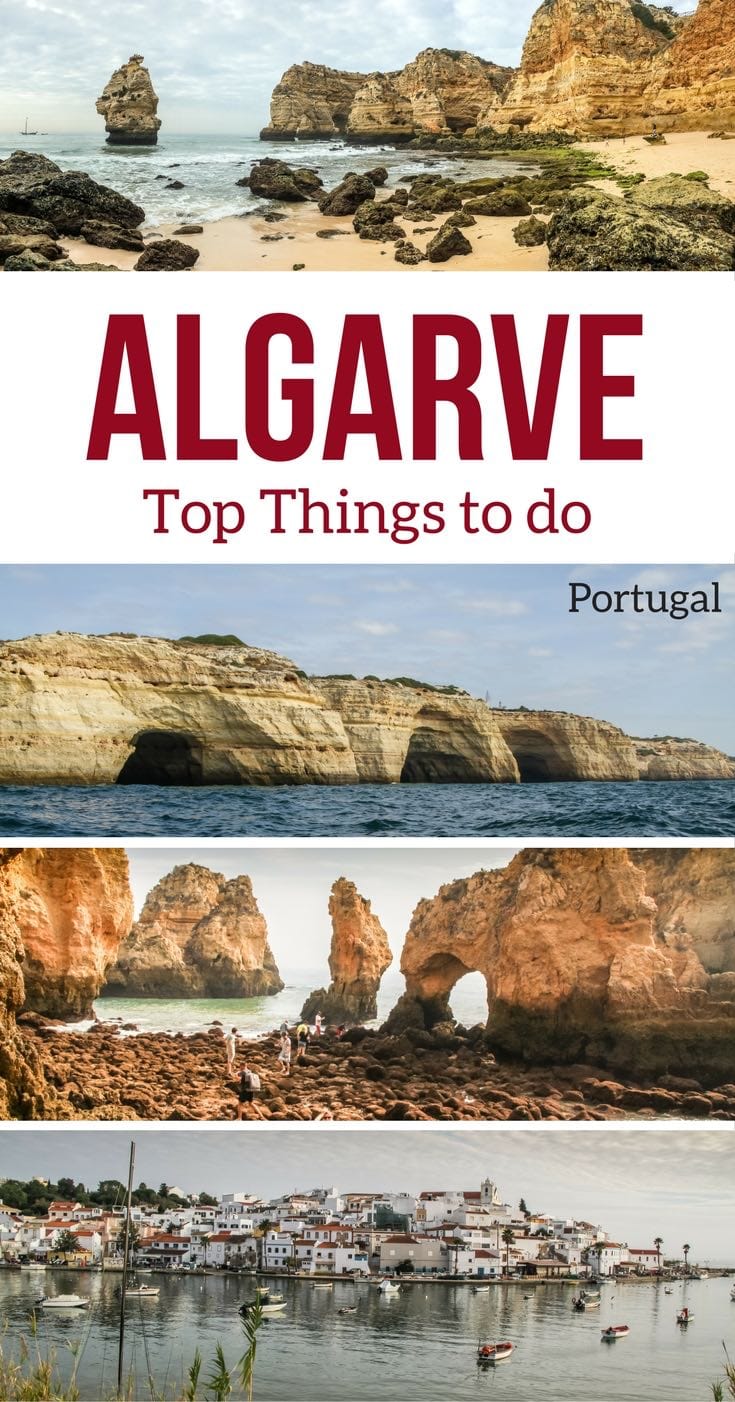 Le cose più importanti da fare in Algarve Portogallo Spiaggia di Algarve