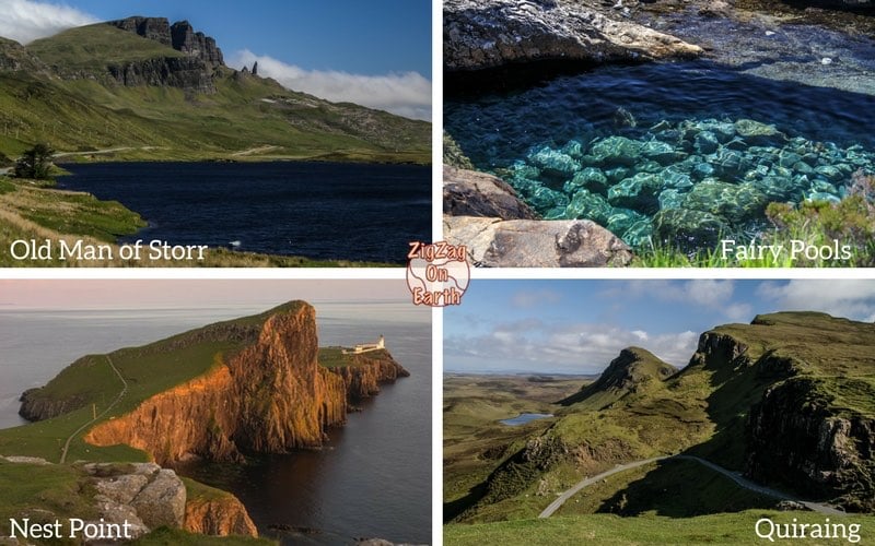 Dingen die u kunt zien tijdens uw Isle of Skye Tour