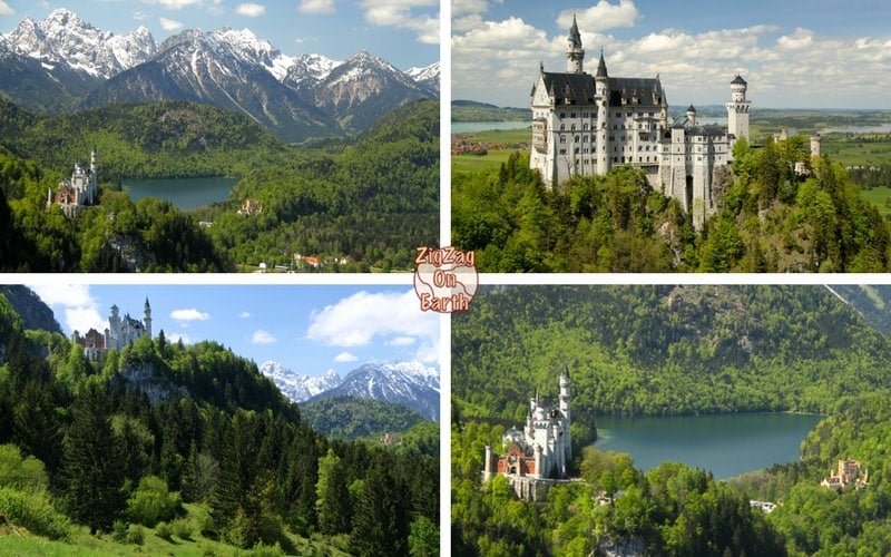 Best view of Neuschwanstein Castle - Pictures of Neuschwanstein Castle Germany