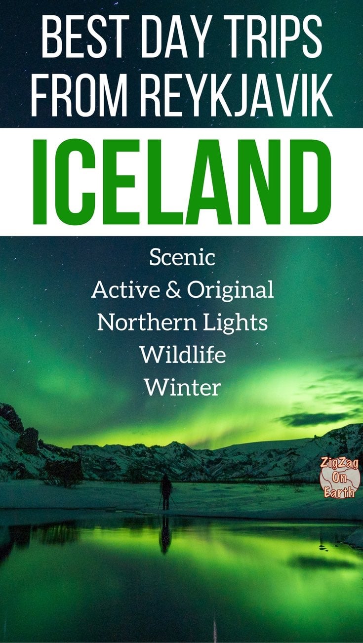 Pin Travel Iceland excursions - Iceland Day Tours - best day trips from Reykjavik