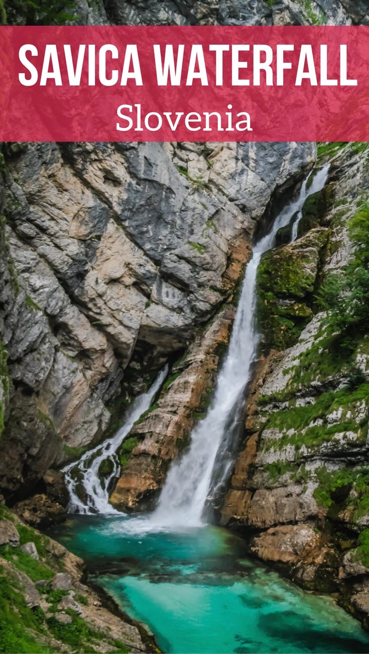 Walk Slap Savica Waterfall Slovenia