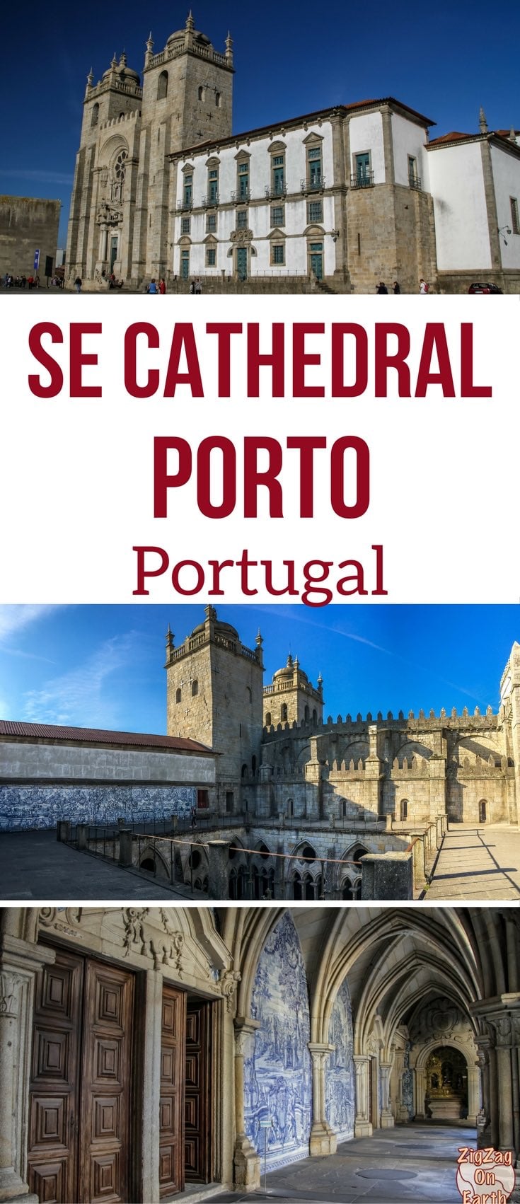 Pin Se do Porto Cathedral Porto Portugal Travel