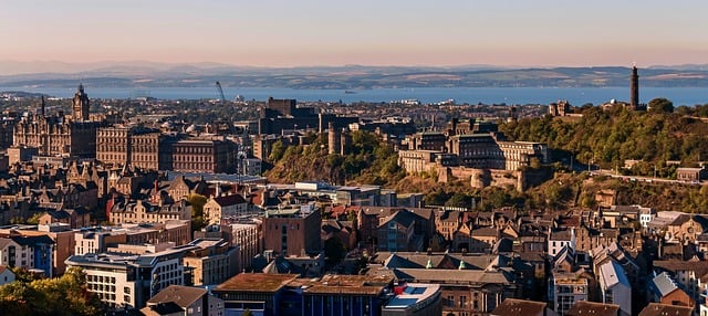 Edinburgh view Arthur Seat