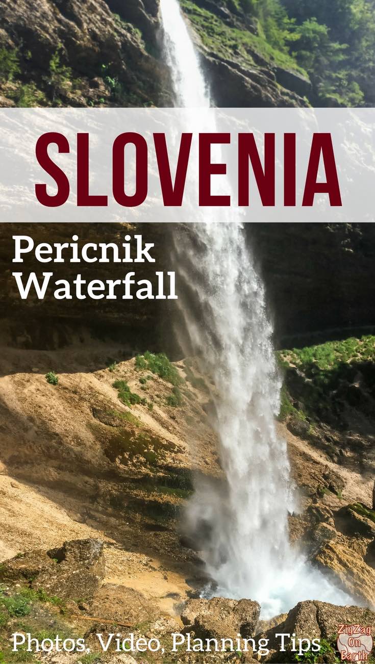 Slap Pericnick Waterfall Slovenia travel Guide
