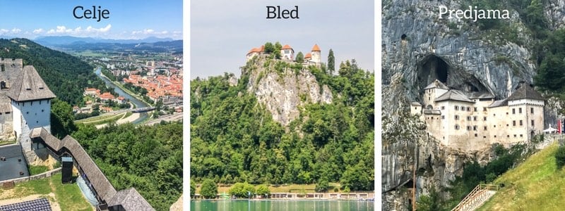 De bedste slotte i Slovenien