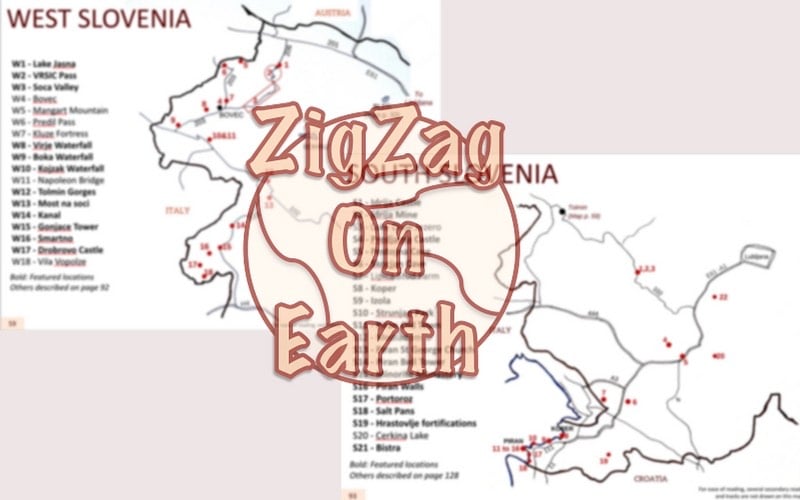 Slovenia Maps eBook Road Trip Guide Slovenia