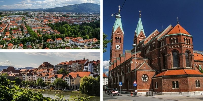 Maribor Slovenien Dagsutflykter från Ljubljana med tåg