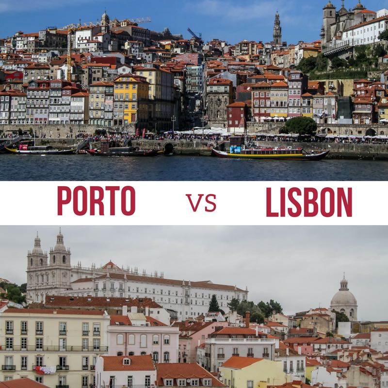 Porto or Lisbon for weekend Portugal 2