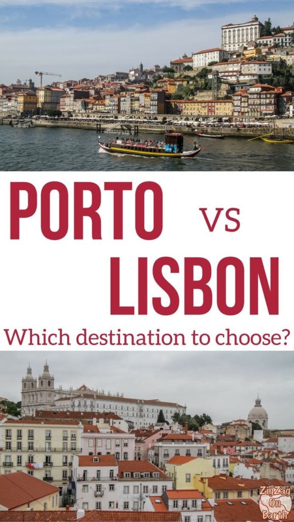 Porto or Lisbon for weekend Portugal