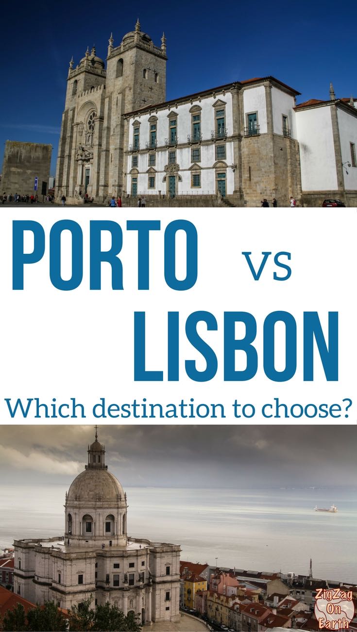 Porto vs Lisbon for weekend Portugal