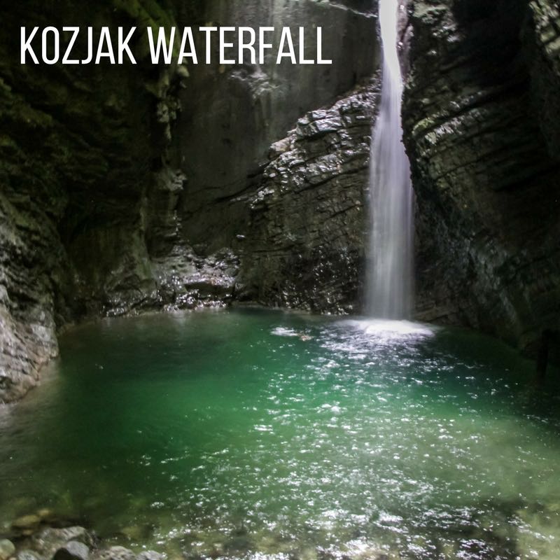 Slap Kozjak waterfall walk Slovenia 2