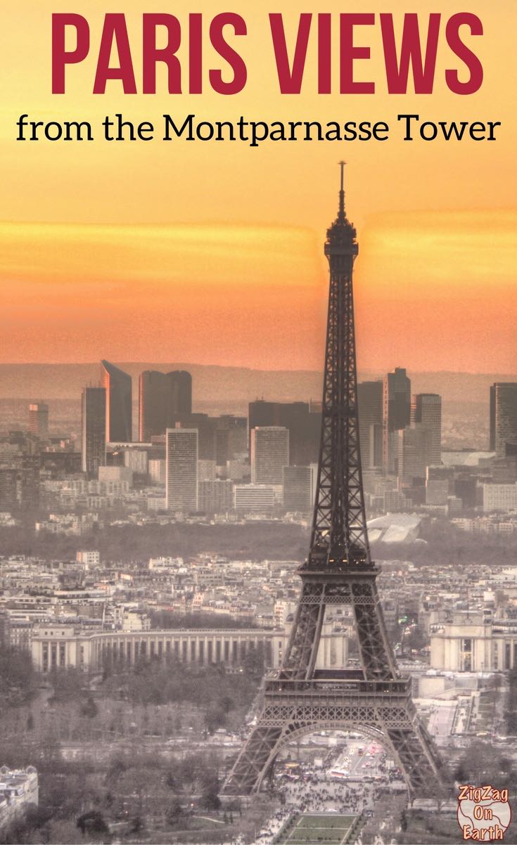 View Paris Montparnasse Tower Observation deck - Paris travel
