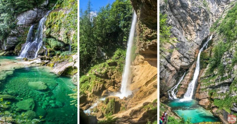 De smukkeste vandfald i Slovenien - Virje, Pericnik, Savica