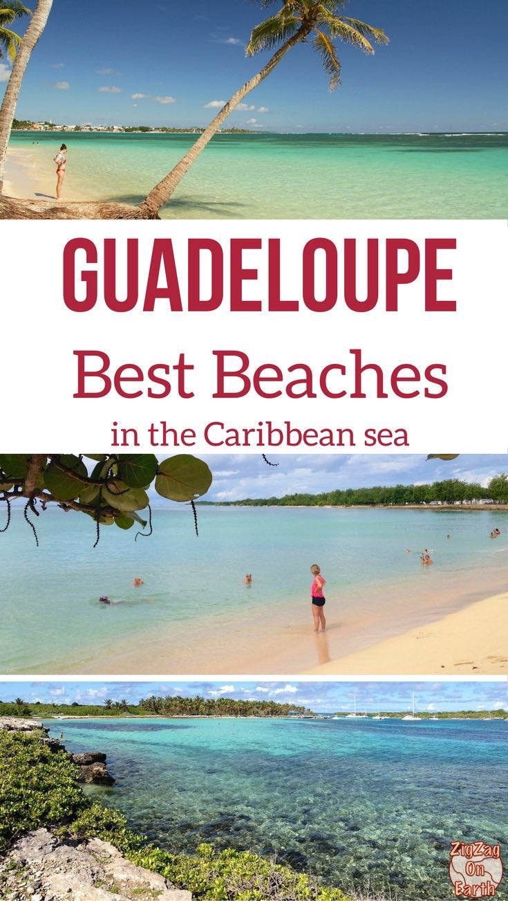 Best Guadeloupe beaches Caribbean island