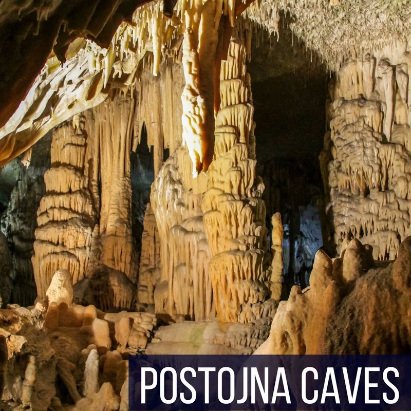 Postojna cave Slovenia travel Guide sq