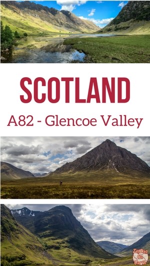 s Glencoe Valley Scotland A82 Scotland drive