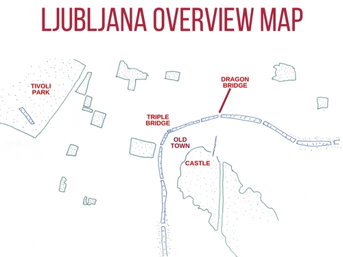Visit Ljubljana Map Slovenia