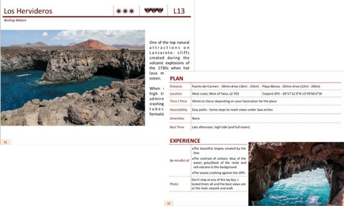 Content eBook explore photograph Lanzarote Travel Guide