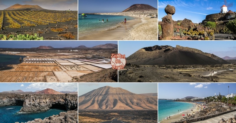 Amazing landscapes of Lanzarote