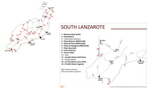 Maps eBook explore photograph Lanzarote Travel Guide