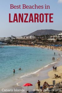 Pin Best beaches in Lanzarote travel canary islands
