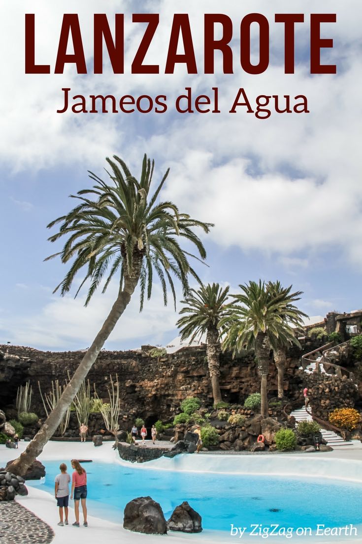 Pin Jameos del Agua Lanzarote travel canary islands
