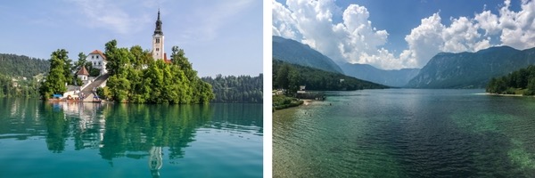 Slovenien Resplan 7 dagar - Dag 2 Bled ön bohinj