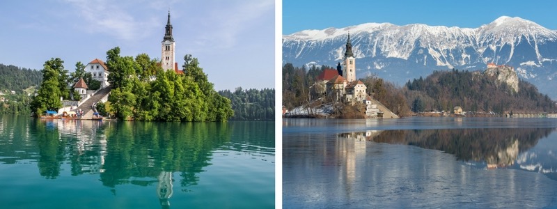 melhor altura para visitar a Eslovénia