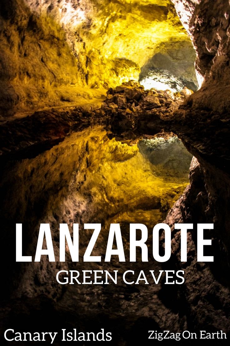 Cueva de los verdes Green Caves Lanzarote Travel