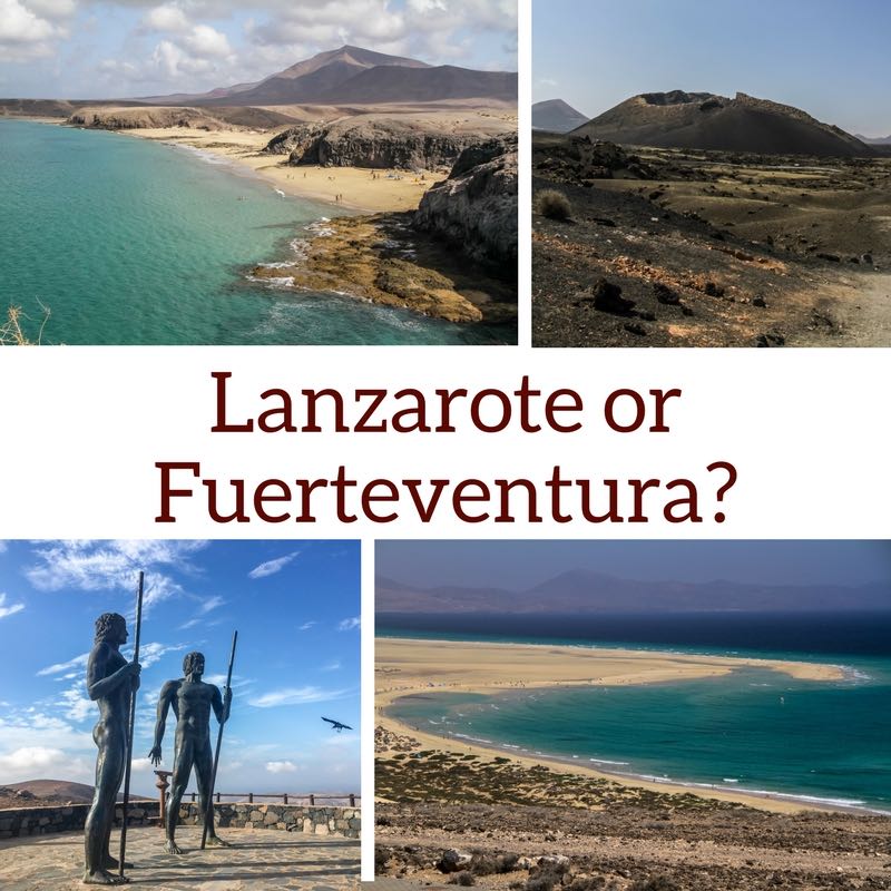 Lanzarote or Fuerteventura canary islands travel guide 2