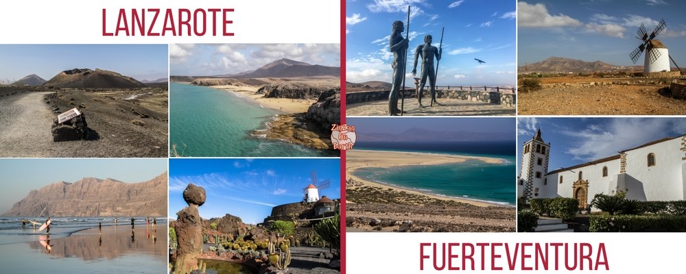 Lanzarote vs fuerteventura islands