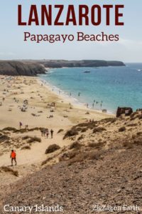 Pin Playa de Papagayo beach Lanzarote Travel Canary islands