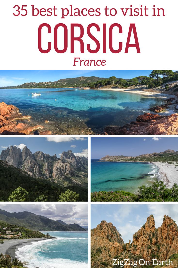 Best Corsica places to visit - Corsica travel France