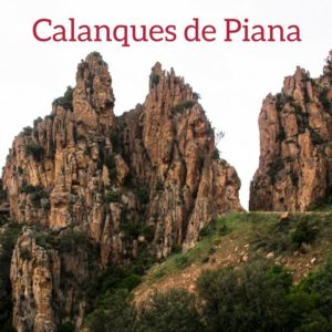 Calanques de Piana Corsica Travel guide