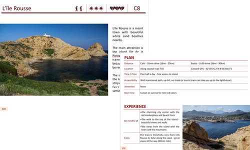 Content eBook North Corsica things to do