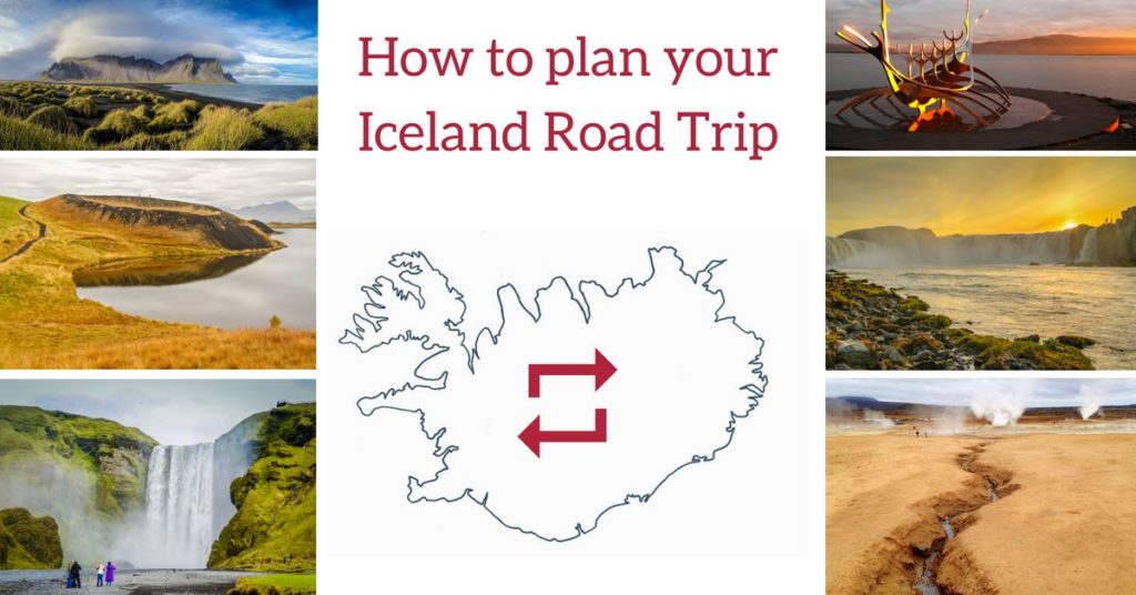 Planlæg Island Road trip guide - trin for trin