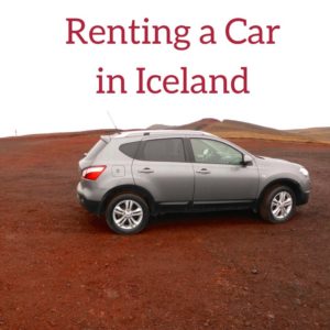 Renting a car in Iceland