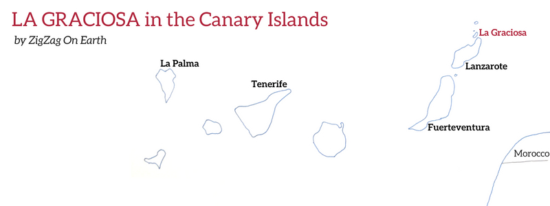 La Graciosa island map location
