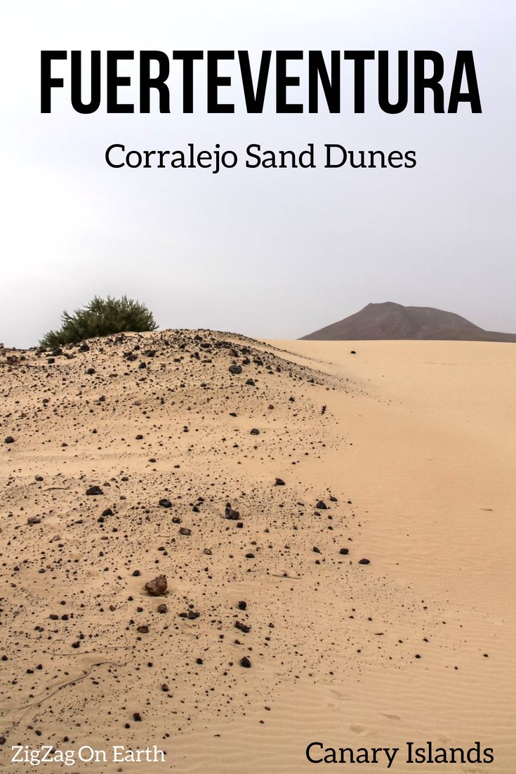 Pin Sand dunes Corralejo Fuerteventura travel canary islands