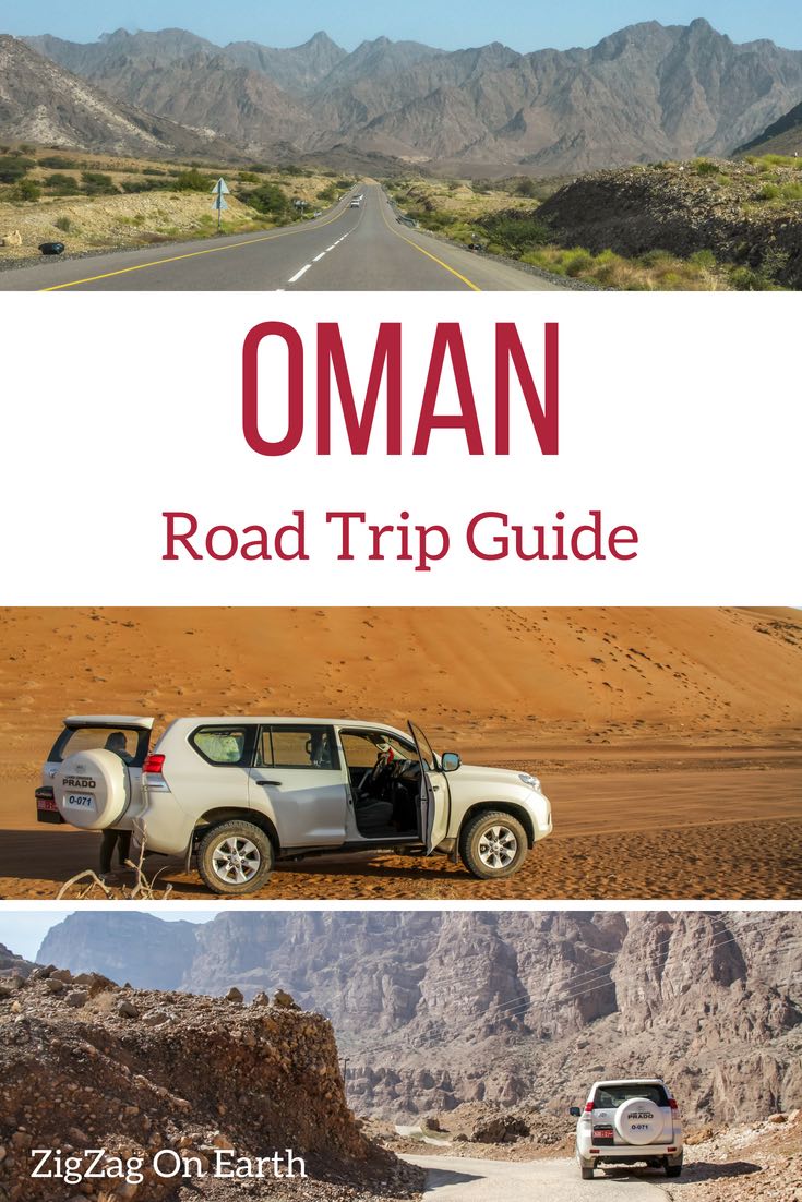 Pin2 road trip Oman itinerary travel
