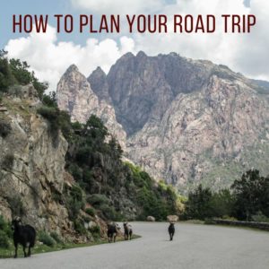 road trip Corsica itinerary travel guide