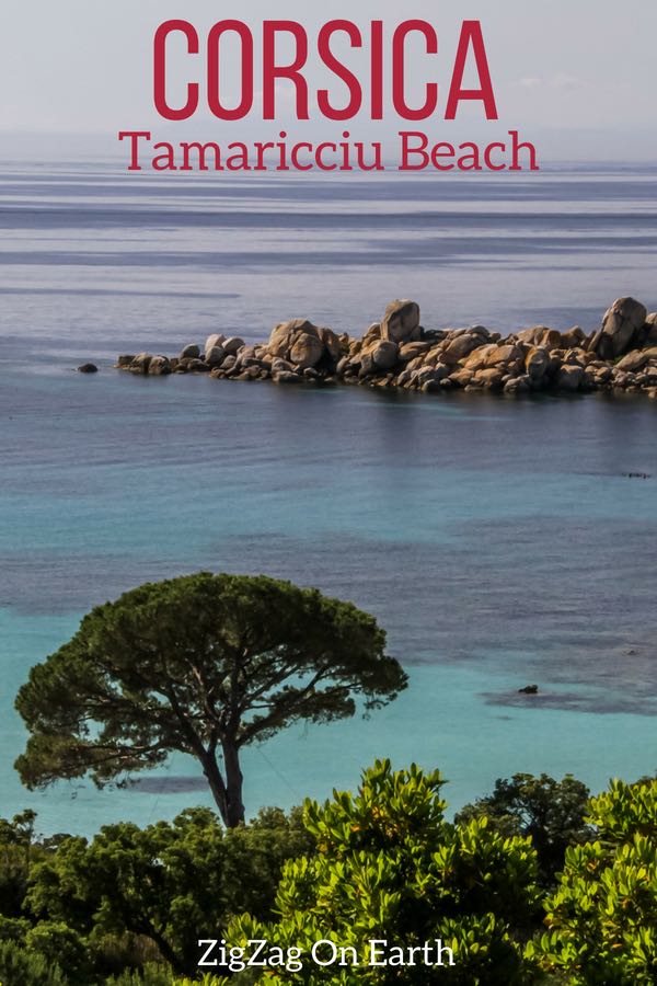 Pin Tamaricciu Beach Corsica Travel