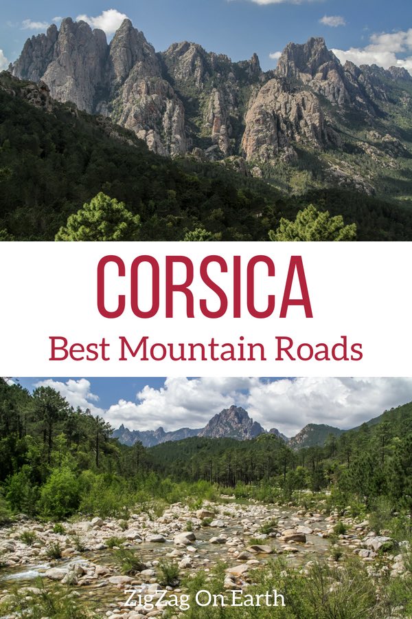 Pin2 Mountains in Corsica best drive