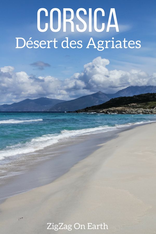Saleccia Beach Corsica Agriates Desert